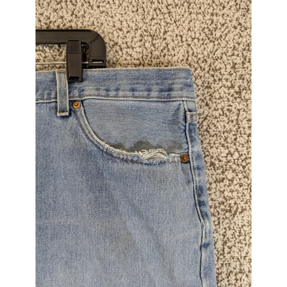 Levi's 505 Men's Jeans Size‎ 47X30.5 (Tag 48x32) Blue Regular Fit Straight Leg